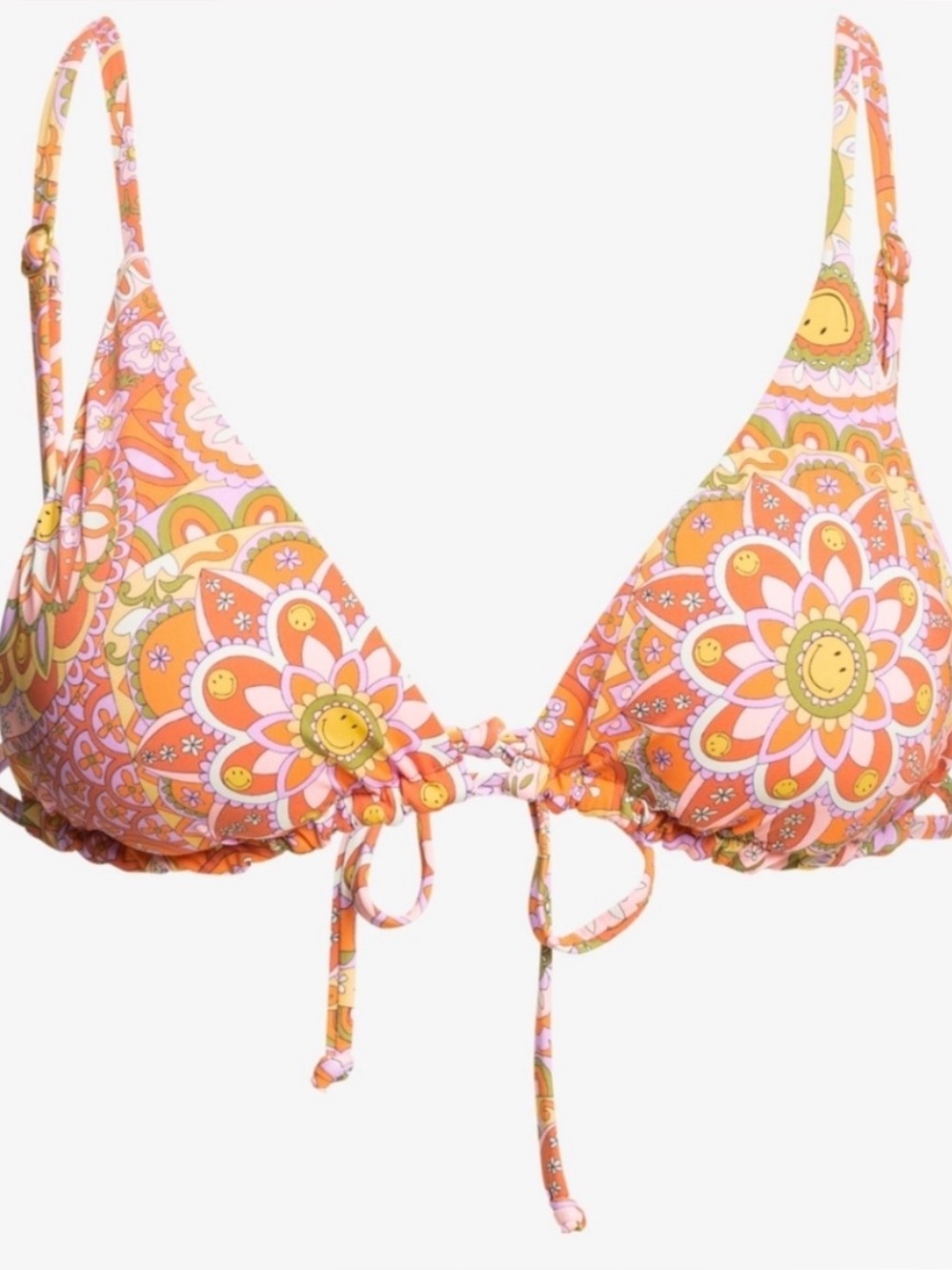 NWT Billabong Pink Reservable Bikini Top